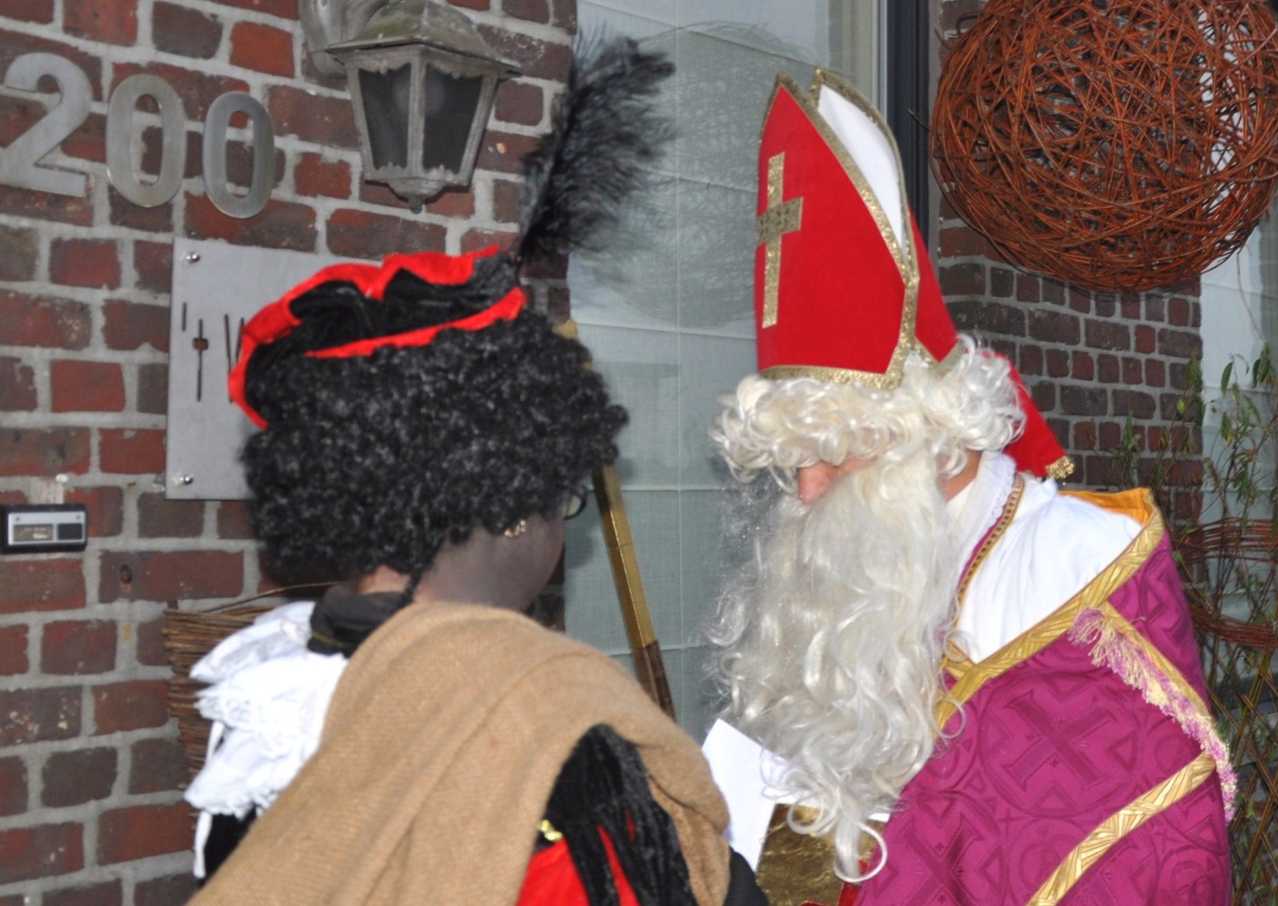 Sinterklaasbezoek